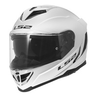 LS2 Helmet FF818 Storm III Solid Gloss White