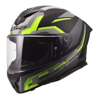 LS2 Helmet FF820 Rapid III Hyper Black/Hi-Vis Yellow