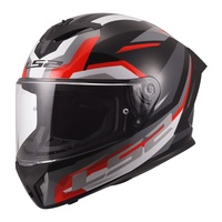 LS2 Helmet FF820 Rapid III Hyper Black/Red