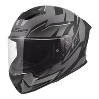 LS2 Helmet FF820 Rapid III Xtrem Black/Grey