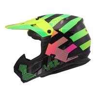 LS2 Helmet MX706J COZ Junior Chromatic Black/Hi-Vis Pink