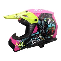 LS2 Helmet MX706J COZ Gorilla Junior Gloss Purple