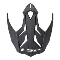 LS2 MX701 Helmet Peak Matte Black
