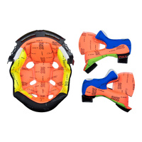 LS2 MX470 Subverter Liner/Cheek Pad Set Colourful 2XL