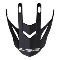 LS2 MX437 Fast Evo Peak Matte Black