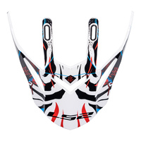 LS2 MX437 Peak Beast Black/White