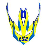LS2 MX470 Subverter Peak Nimble White/Blue/Yellow