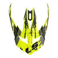 LS2 MX470 Subverter Peak Claw Black/Hi Viz Yellow