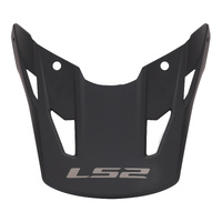 LS2 Coz Peak Solid Matte Black