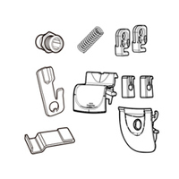 SHAD Latch Lever Assembly for SH39 (Black Key) LSA-D1B391MAR