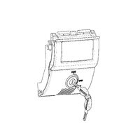 SHAD Latch Assembly for SH58/SH59 Top Case LSA-D1B59PMAR