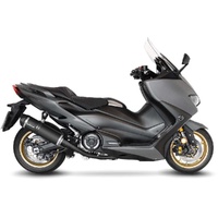 LeoVince Exhaust LV ONE EVO Black Yamaha T-MAX 560/TECH MAX 2020-2024 14342EFBU