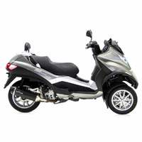 LeoVince Exhaust NERO for Piaggio MP3 500/BUSINESS/LT/SPORT 2011-2016