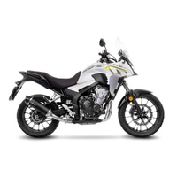 LeoVince Exhaust LV ONE EVO Black Edition for Honda CB 500 X 2019-2023