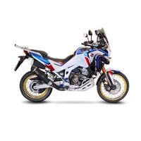 LeoVince Exhaust LV ONE EVO Black Honda CRF1100L AFRICA TWIN/ADV SPORT 2024-2026