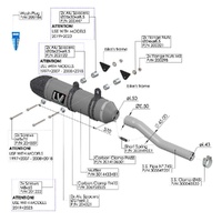 LeoVince Exhaust LV-X EVO for Kawasaki KLR 650 2008-2023