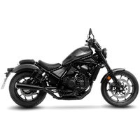 LeoVince Exhaust CLASSIC RACER Black Edition for Honda CMX 1100 REBEL 2021-2024