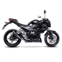 LeoVince Exhaust LV-10 Black Edition for Kawasaki Z 300/ABS 2015-2016