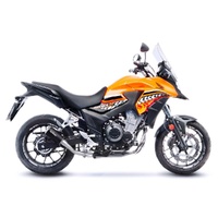 LeoVince Exhaust LV-10 Black Edition for Honda CB 500 X 2017-2018