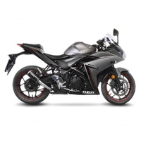 LeoVince Exhaust LV-10 Black Edition for Yamaha YZF-R3 2015-2017
