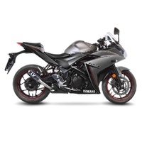 LeoVince Exhaust LV-10 Carbon Fibre for Yamaha YZF-R25 2014-2018
