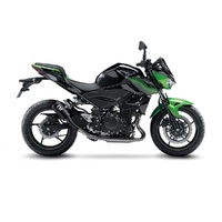 LeoVince Exhaust LV-10 Full Black for Kawasaki Z 400 2019-2021 (15218FBU)