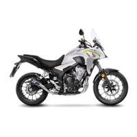 LeoVince Exhaust LV-10 Carbon Fibre for Honda CB 500 X 2019-2023