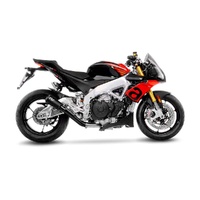 LeoVince Exhaust LV-10 Full Black for Aprilia TUONO V4 1100/FACTORY 2021-2024