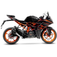 LeoVince Exhaust LV-10 Black Edition for KTM RC 125 2022-2023