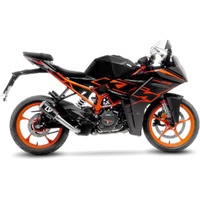LeoVince Exhaust LV-10 Carbon Fibre for KTM RC 125 2022-2023
