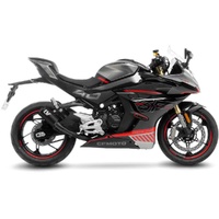 LeoVince Exhaust LV-10 Full Black for CF MOTO 450 SS/450 SR 2023-2024