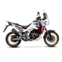 LeoVince Exhaust LV-12 R Black Honda CRF1100L AFRICA TWIN/ADV SPORT 2024-2026