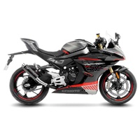 LeoVince Exhaust GP CORSA Black Edition for CF MOTO 450 SS/450 SR 2023-2024