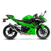 LeoVince Exhaust GP CORSA EVO Black Edition for Kawasaki NINJA 400 2022-2023
