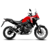 LeoVince Exhaust GP CORSA EVO Black Edition for Honda NX 500 2024-2026