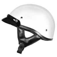 M2R Helmet Rebel Shorty White With Peak