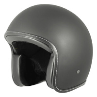 M2R Helmet 225 Vice Matt Black No Studs