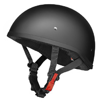 M2R Helmet Rebel Shorty Matt Black Quick Release