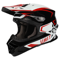 M2R Helmet EXO Unit Protech PC-1 Gloss Red White