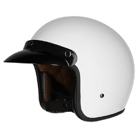 M2R Helmet Prime White With Studs