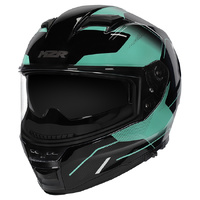 M2R Helmet Sabre Inception PC-9 Teal