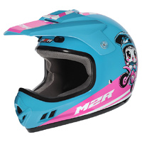 M2R Helmet MX2 Youth Speed Racer Bunny PC-2