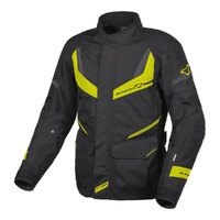 Macna Jacket Rancher Black Fluro Yellow