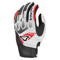 Macna Gloves Trace White Black Red