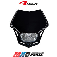 Rtech Black V-Face Headlight