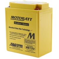 Motobatt AGM Battery for Aprilia 200 SCARABEO 2010-2018