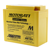 Motobatt AGM Battery for Laverda 668 STRIKE 1996-2000
