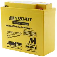 Motobatt AGM Battery for BMW K1600GTL EXCLUSIVE 2015-2017