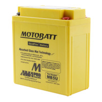 Motobatt AGM Battery for Honda NH80 LEAD 1986-1989