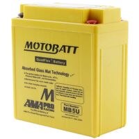 Motobatt AGM Battery for Suzuki DR650 1990-1991